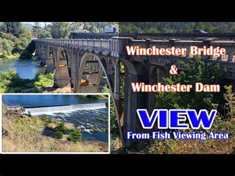 Winchester Dam - Winchester Bridge VIEW from fish viewing area - YouTube