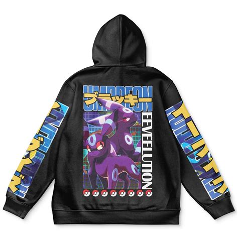 Animedwarf Gengar V2 Pokemon Streetwear Hoodie Animedwarf