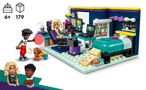 LEGO Friends Nova S Room Gaming Themed Bedroom Playset 41755