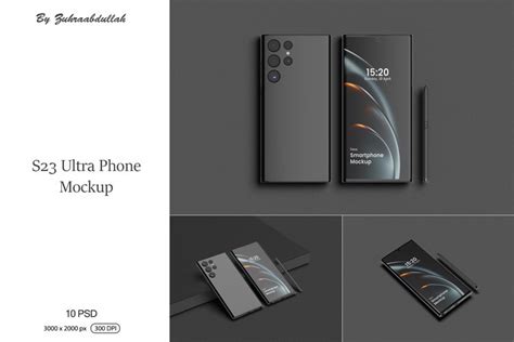 S23 Ultra Phone Mockup