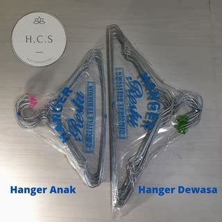 Jual Pcs Hanger Kawat Besi Stainless Anti Karat Cantolan Kastok