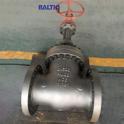 Astm A217 Wc6 Gate Valve For Steam Pipeline 12 Inch 600 Lb Rtj Baltic