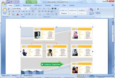 Org Chart Software Microsoft Office A Visual Reference Of Charts