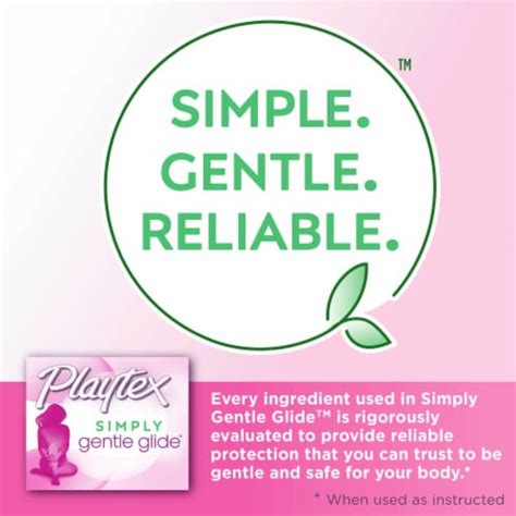 Playtex® Simply Gentle Glide™ Tampons Ultra Absorbency Unscented, 36 Count - Kroger