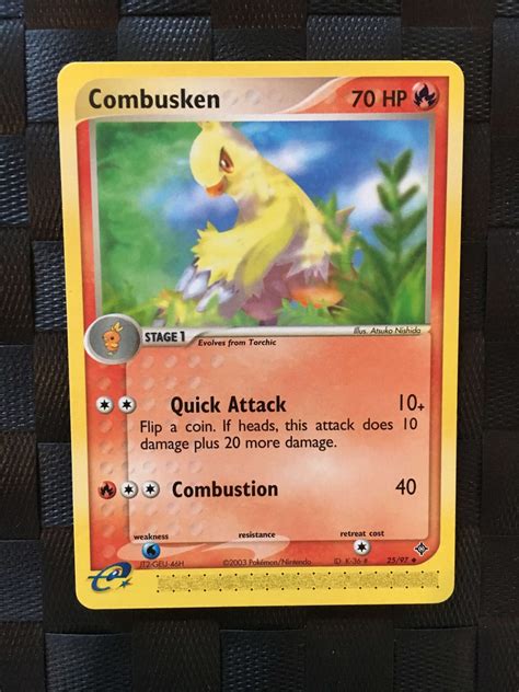 Combusken Uncommon Ex Dragon Pokeverden Dk