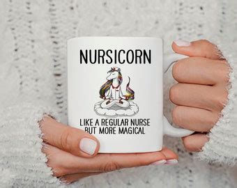 Nursicorn Like A Regular Nurse But More Magical Mug Nurse Unicorn Mugs