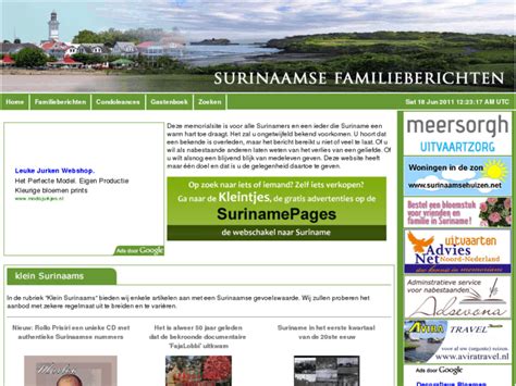 Beri.Nl: Beri.nl - Surinaamse Familieberichten