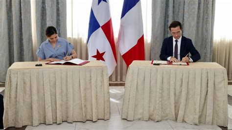 Panam Y Francia Firman De Convenio Sobre Extradici N