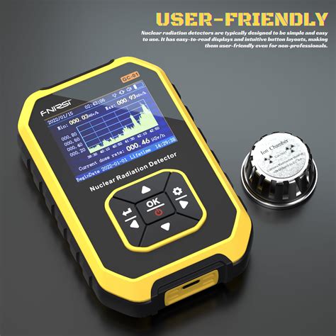 Mua Geiger Counter Fnirsi Gc01 Radiation Detector γ Ray β Ray X Ray Radiation Dosimeter Gamma