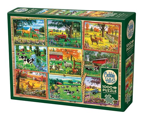 Postcards From The Farm Teile Cobble Hill Puzzle Online Kaufen