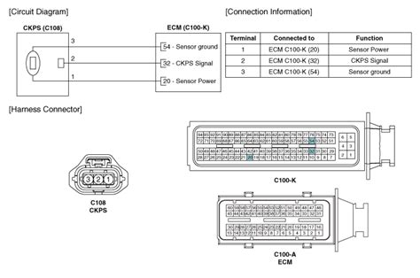 Hyundai Ioniq Schematic Diagrams Crankshaft Position Sensor CKPS