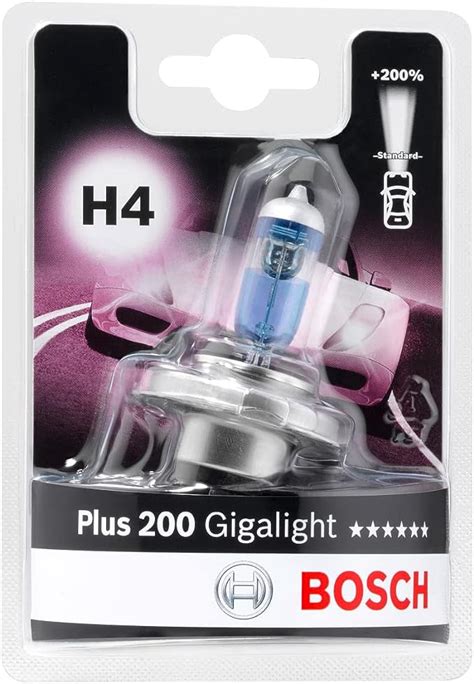 Bosch H4 472 Plus 200 Gigalight Headlight Bulb 12 V 60 55 W P43t