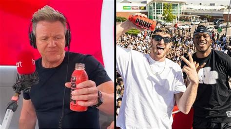 戈登·拉姆齐（gordon Ramsay）尝试了ksi和logan Paul的prime Energy Drink，并给了它野蛮的评论 必威杯足球