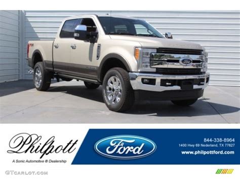 2018 White Gold Ford F250 Super Duty King Ranch Crew Cab 4x4 126891572