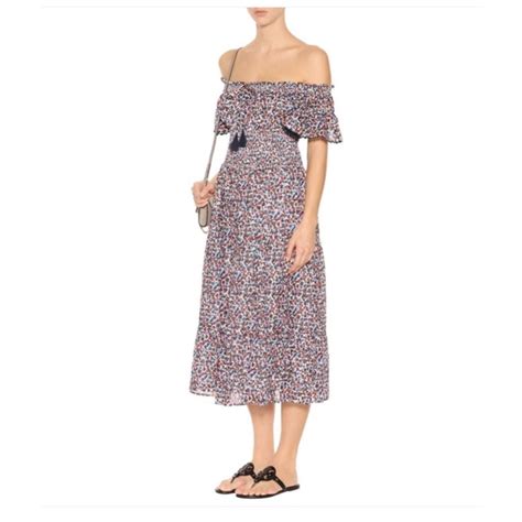 Tory Burch Dresses Tory Burch Wildflower Maxi Dress Can Be Worn Off