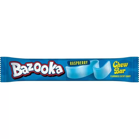 Bazooka Blue Raspberry Chew Bar The Online Sweet Shop