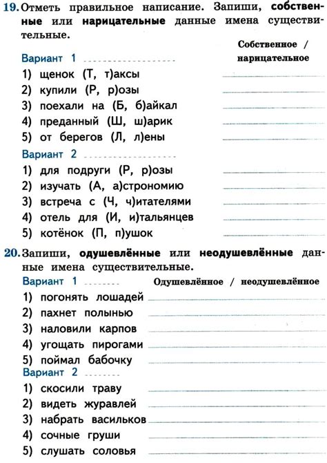 Грамотеи - Имя существительное