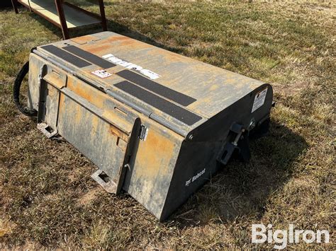 Bobcat Sweeper Bucket Bigiron Auctions