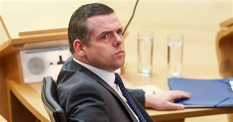 Douglas Ross Faces Revolt By Tory Msps Over Terrible Decision To