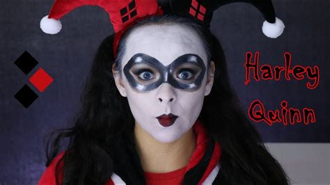 Harley Quinn Makeup Tutorial Halloween Cosplay Makeup Youtube