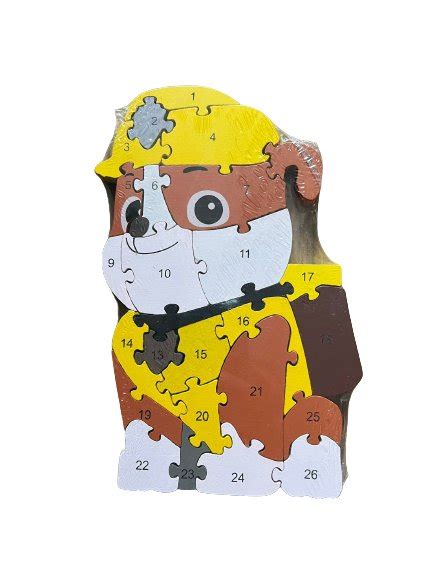 Puzzle Drewniane Rubble Psi Patrol China Light Sklep Empik