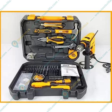 Ingco Pcs Impact Drilling Machine Kit W