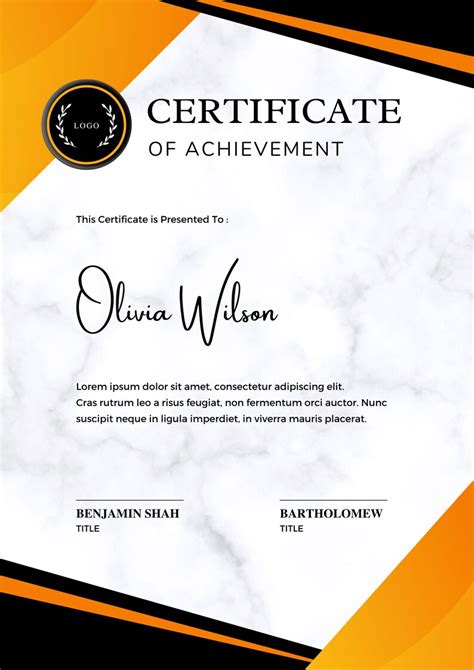 Personalised Certificates A4 160 Gsm Etsy