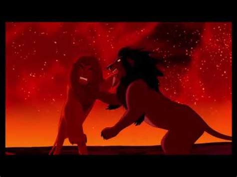 The Lion King Simba Vs Scar English Hd Youtube