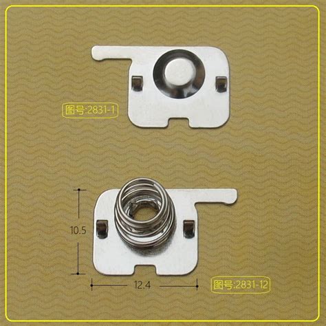 BERTDOMD 10pcs Battery Spring Contacts For Positive And Negative ...
