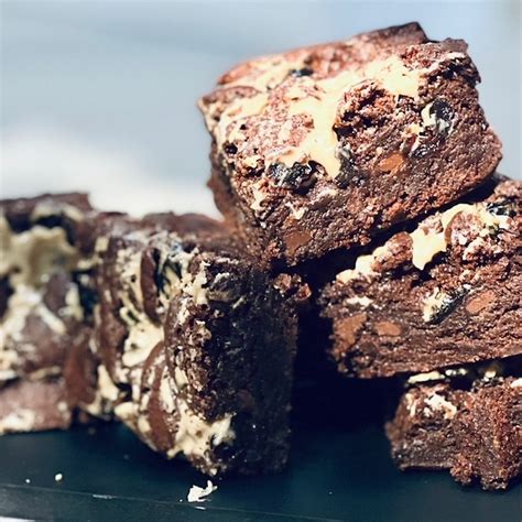 Smoky Double Chocolate Cherry And Tahini Fudge Brownies Recipe On Food52
