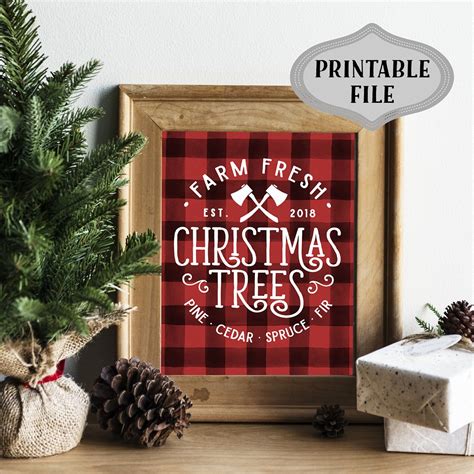 Farm Fresh Christmas Tree Free Printable Printable Templates Free