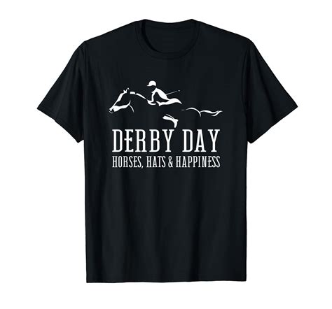 Derby Day Horse Silks And Hats Jockey Kentucky Horse Racing T Shirt