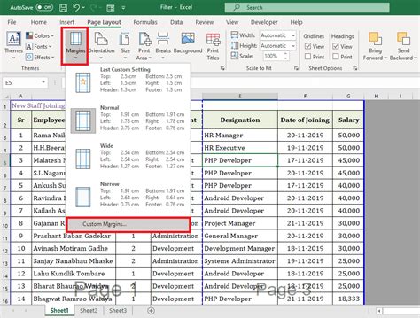 How To Print Settings In Excel Excel Print Setting And Setup Page