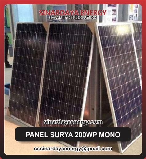 Jual Modul Solarcell Wp Monocrystalline