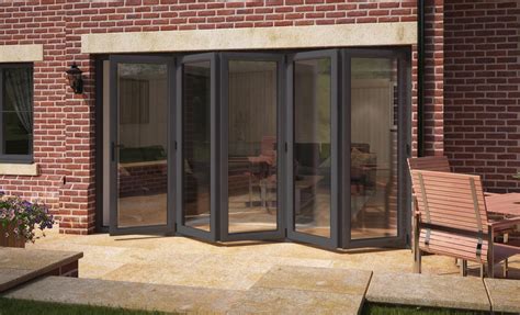 Aspect Upvc Bi Fold Doors Grey White High Security