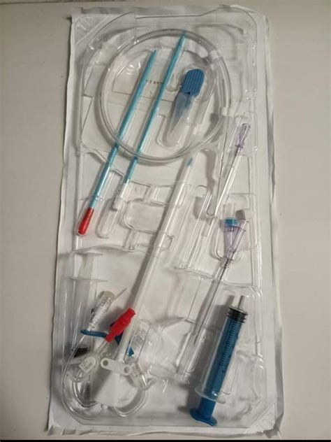 Triple Lumen Disposable Hemodialysis Catheter IJ Catheter Health