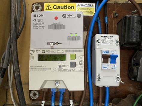 Partly Failed Bulb Smart Meter Install Poor Gas Meter Range Standard