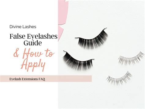 False Eyelashes How To Apply Strip Lashes Like A Pro