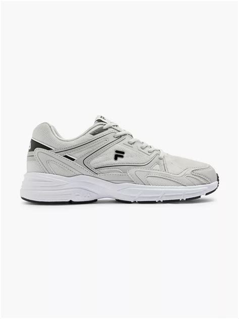 Fila Fila New Grey Black Lace Up Trainer In Grey Deichmann