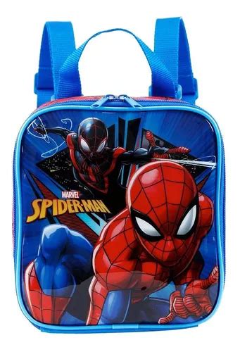 Fiambrera térmica Spiderman Spiderman para niños lonchera MercadoLibre