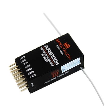 Dsm2 24ghz 6 Channel 6ch Ar6100e Rc Receiver Acce Grandado