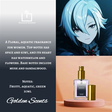 Golden Scents Genshin Impact Perfume Collection Part Two | Lazada PH