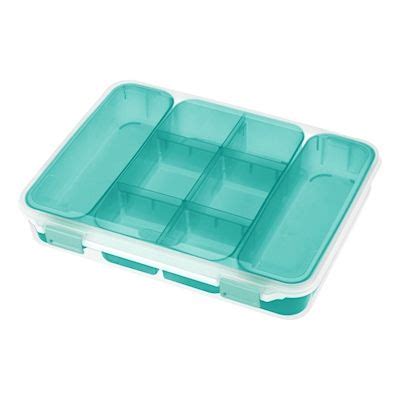 CAJA CON DIVISIONES DE PLÁSTICO TRANSPARENTE The Home Depot México en