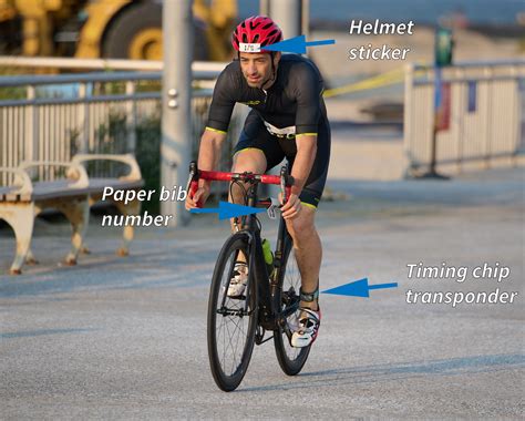 njpal correct bib placement  york triathlon