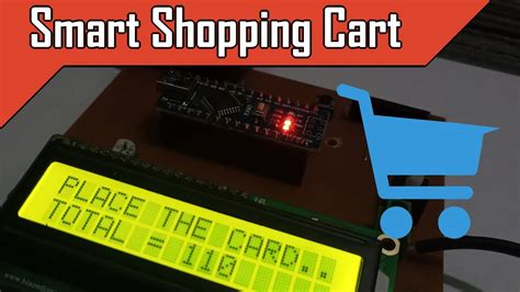 Rfid Based Smart Shopping Cart Using Arduino Rc Youtube