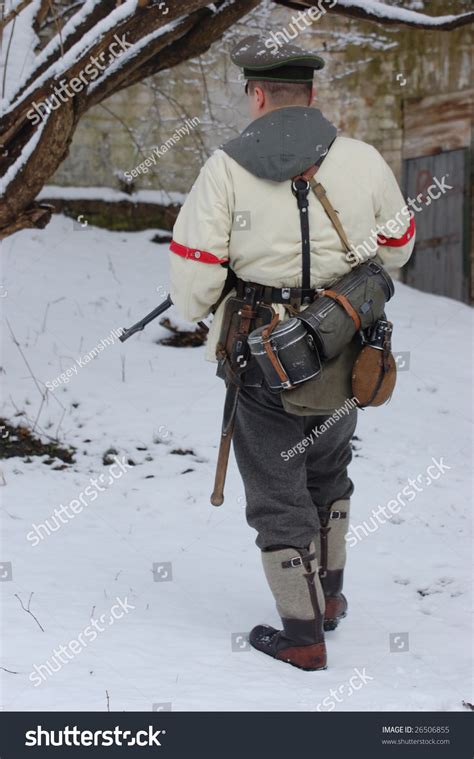 German Officer Of Ww2 Winter Uniform Stock Photo 26506855 Shutterstock