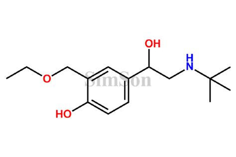 Salbutamol Impurity O CAS No NA Simson Pharma Limited