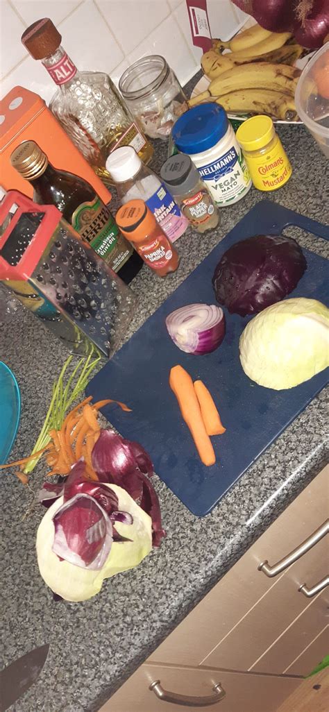 Vegan Rainbow Coleslaw Recipe Veganised Coleslaw Veganising It