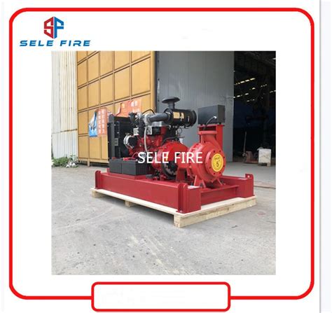 Ulfm Listed Diesel Engine Driven Centrifugal End Suction Fire Fighting