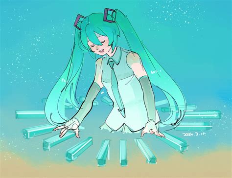 初音ミク 「初音ミク 砂の惑星 」西田のイラスト